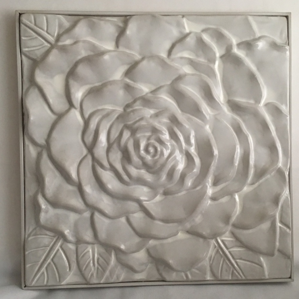The Spring Shop Flower Metal Plaque
